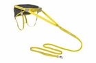 Système de course alimenté par un chien Omnijore™ avec harnais, ceinture de hanche et ligne de traction. Lichen Green (Jaune), L/XL