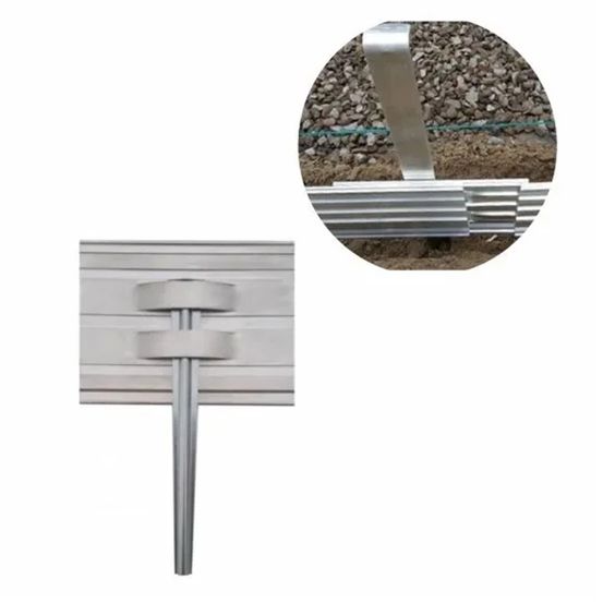 Set d'ancrage pour bordures de jardin green universe 14 cm | bordure jardin | bordure jardin metal