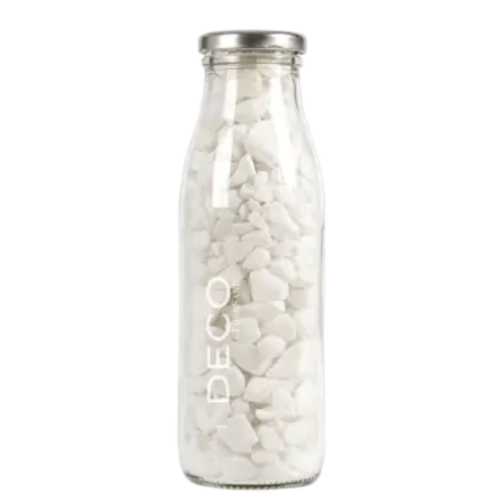 Pierres naturelles terrarium blanc 8 - 16 mm 500 ml