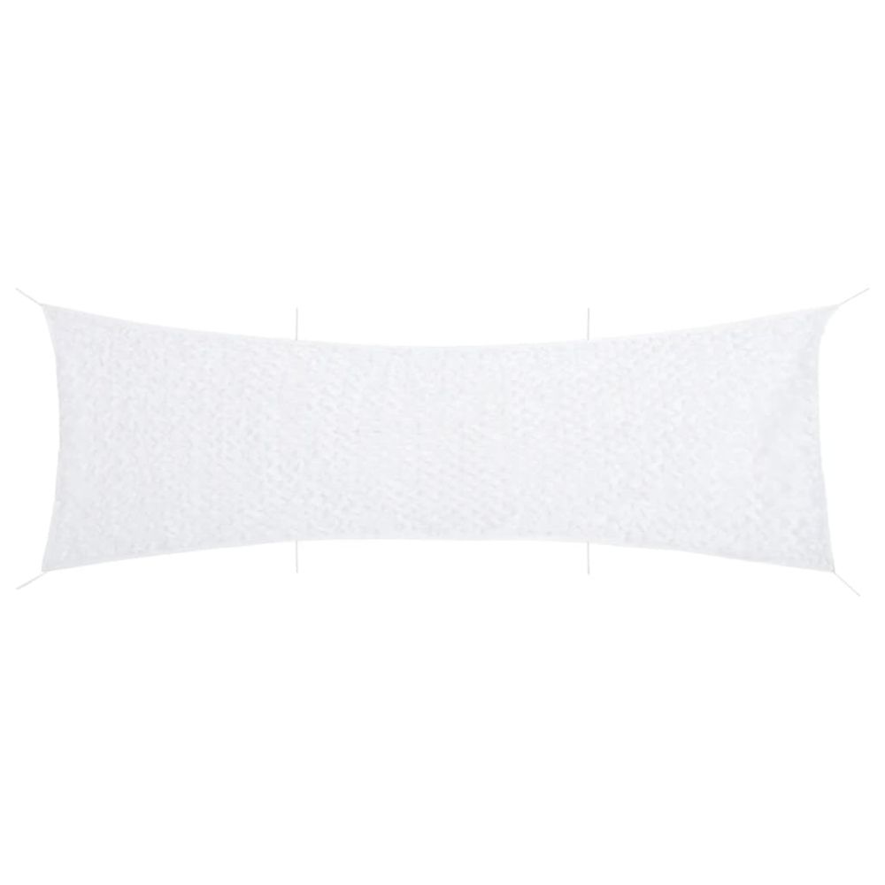 Filet de camouflage avec sac de rangement 613x138 cm blanc