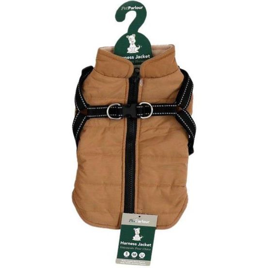 Veste harnais pour chien 25 cm taupe