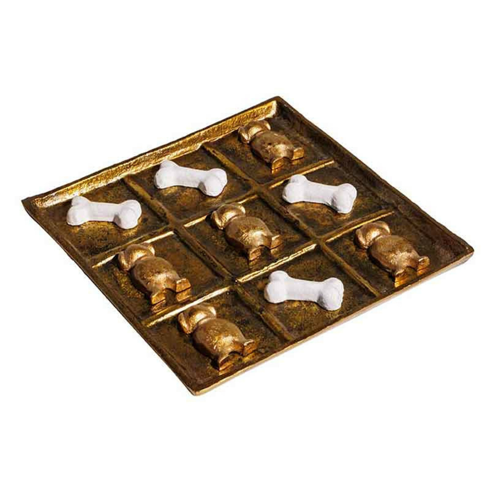 Jeu oxo canin aluminium doré 25x25x25cm