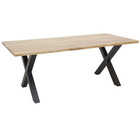 Table rectangulaire en acacia l220 ep. 35mm
