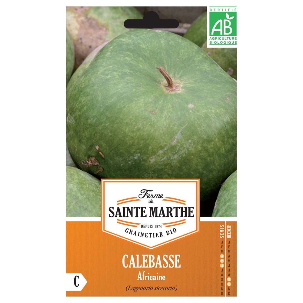Calebasse africaine le sachet de 10 graines environ (2g)
