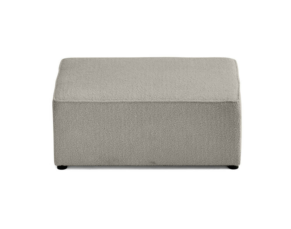 Topaze - pouf - en tissu bouclette