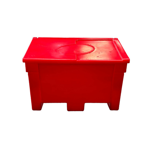 Bac à sable incendie/ à sel de déneigement 200l + pelle