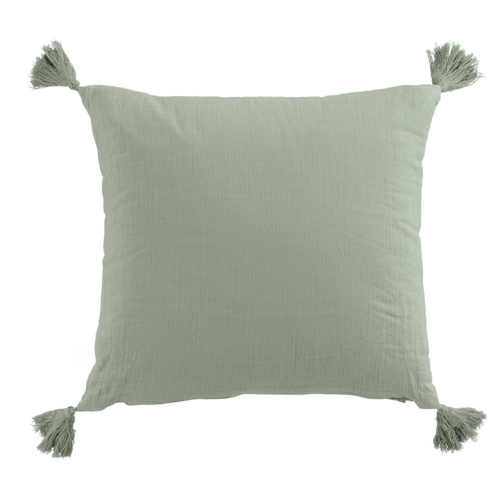 Coussin double gaze coton gaia