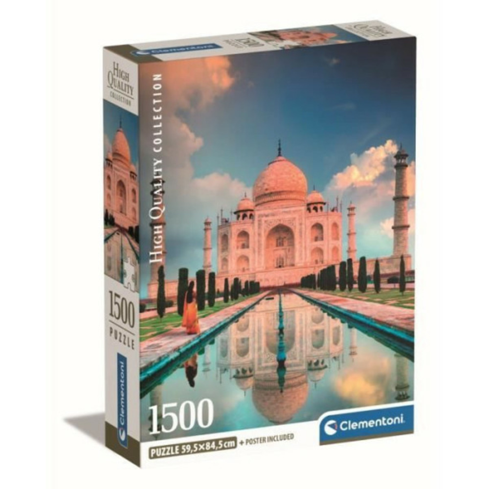 - 1500p taj mahal - 59,2 x 84,3 cm - avec poster