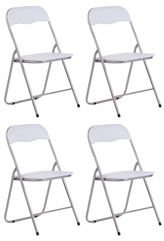 Lot de 4 chaises pliantes félix