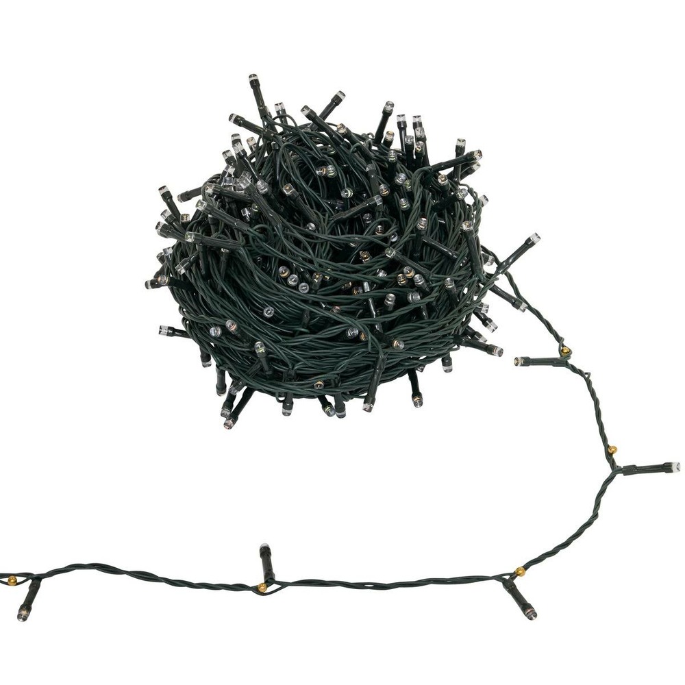 Guirlande lumineuse extérieure solaire 300 led multicolore l.30m