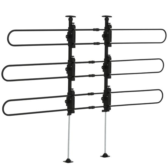 Grille de séparation voiture universelle acier pour chien protection coffre réglable 89-150x76-124cm noir