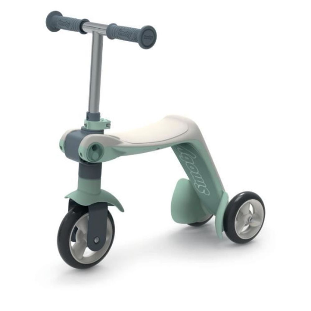 Smoby - draisienne transformable en patinette - 3 roues - pour bébé de 18 mois a 4 ans