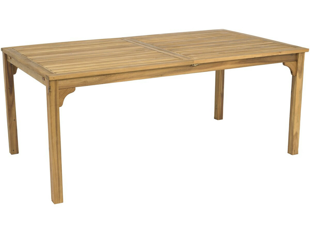 Table de jardin extensible en bois 180/240 cm 