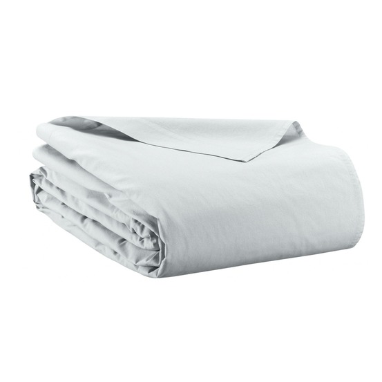 Drap plat calita blanc 240 x 300 cm