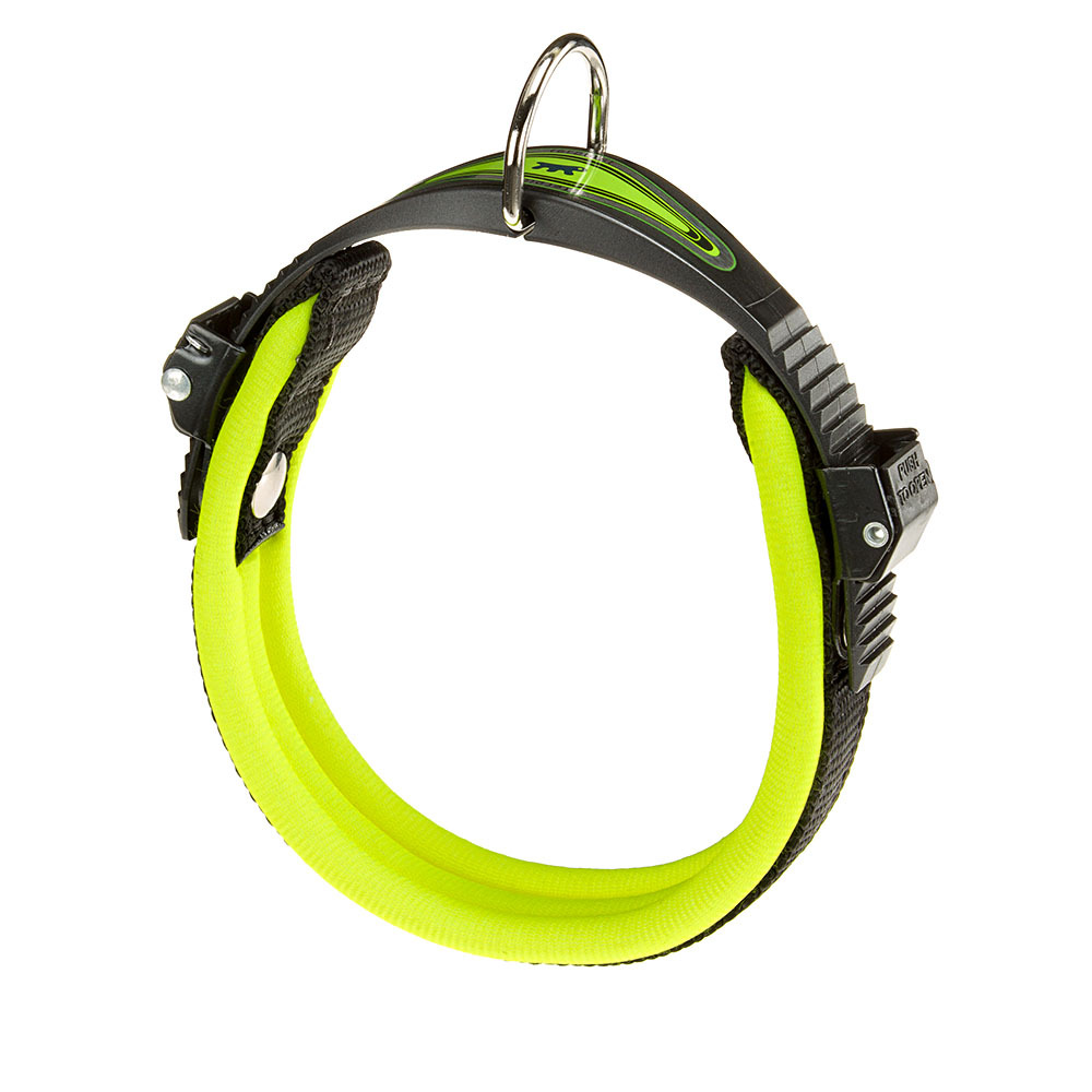 Collier ergonomique pour chiens ergofluo c15/42 avec rembourrage et fermeture à micro-régulation