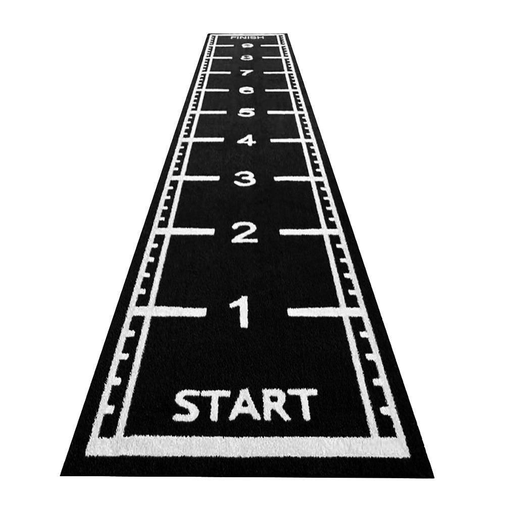 Piste de course gazon synthétique - 10 x 1 mètres - noir