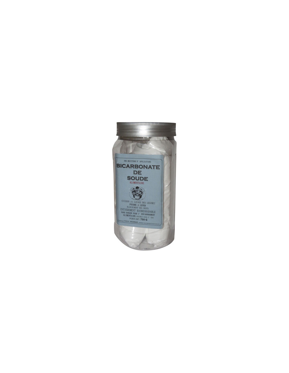 Bicarbonate de soude alimentaire - 750g - dousselin