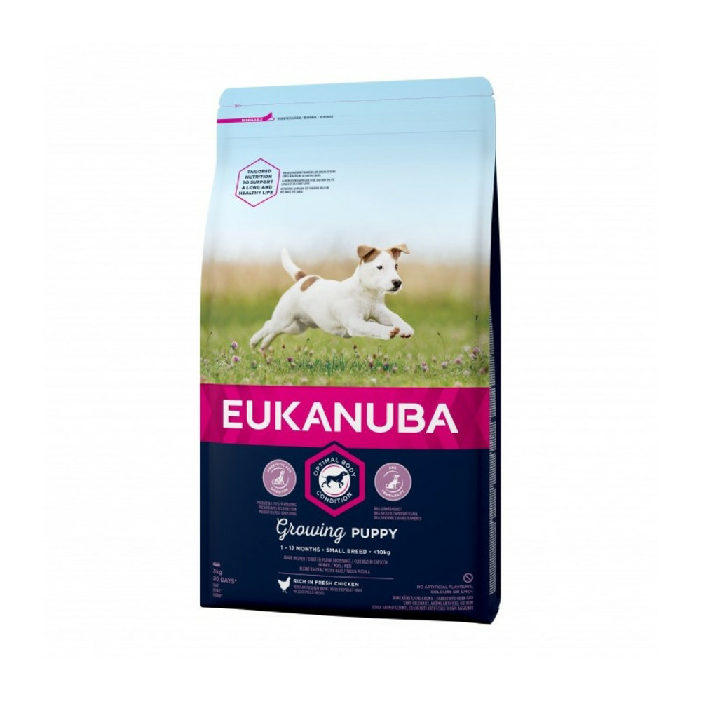 Croquettes chien puppy junior small - eukanuba