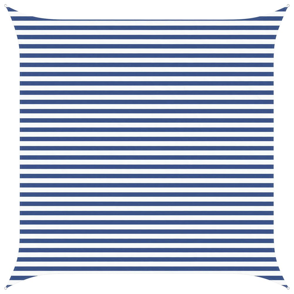 Voile d'ombre 4 x 4 m 100 % polyester oxford carré