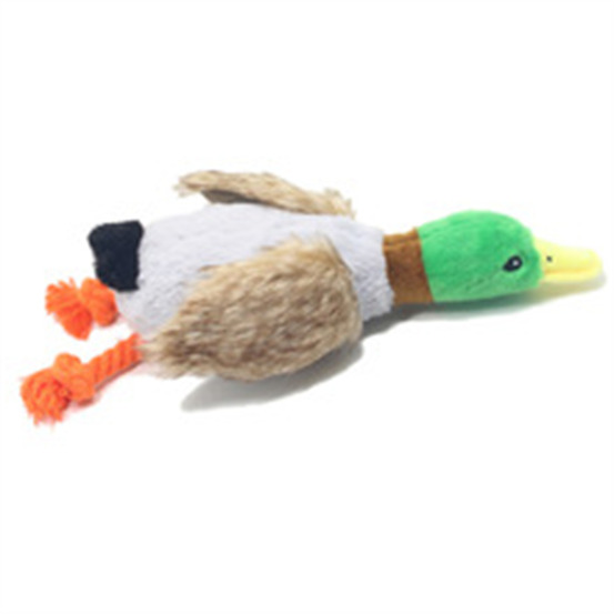 Jouet en peluche canard pour chien dtopbuyage