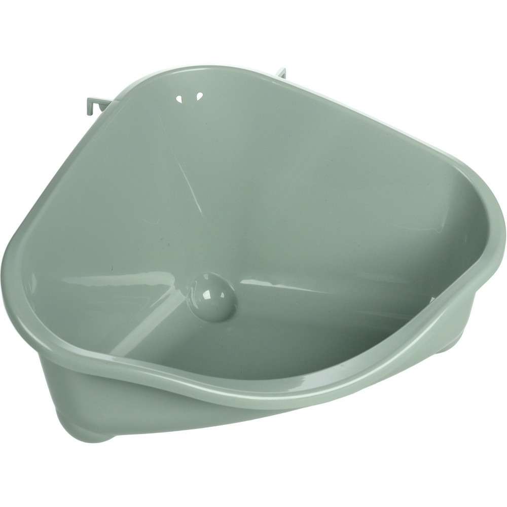 Toilette de coin kapi 35.5 x 20 x 18.5 cm, couleur aléatoire pour rongeurs