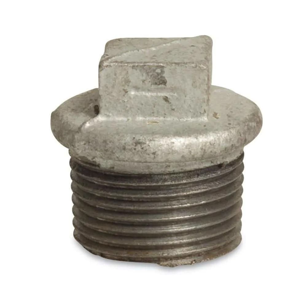 Bouchon fileté fonte malléable 3/4' ag - raccord plomberie durable