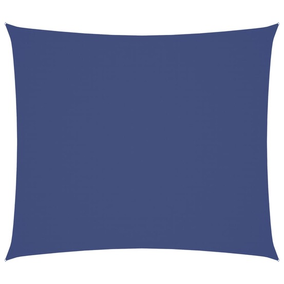 Voile de parasol tissu oxford rectangulaire 2,5x3 m bleu