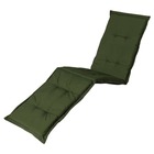 Coussin de chaise longue panama 200x60 cm vert
