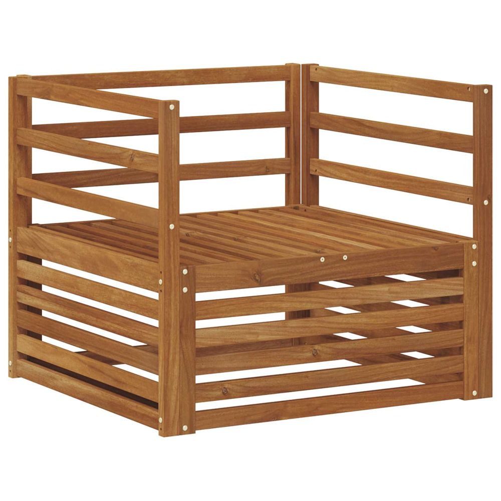 Ensemble de canapés d'extérieur 2 pc naturel