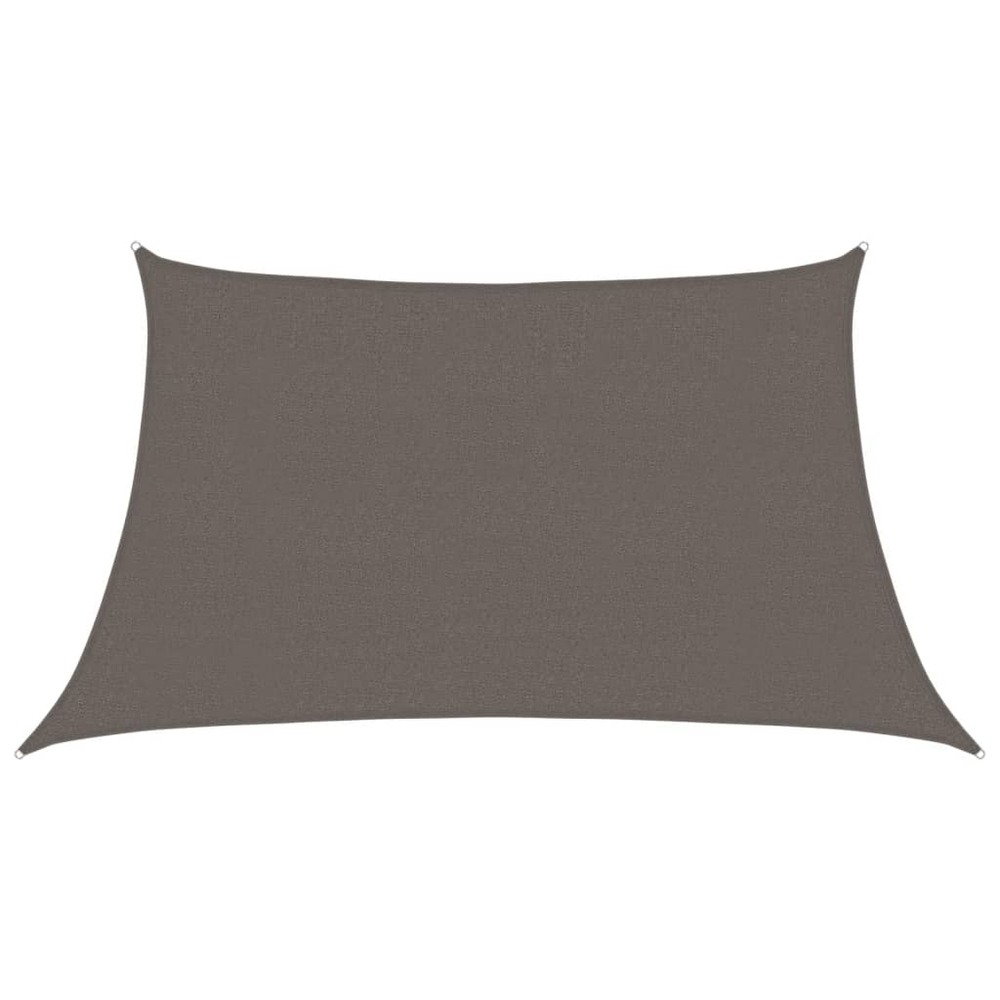 Voile d'ombrage 160 g/m² anthracite 3/4x2 m pehd