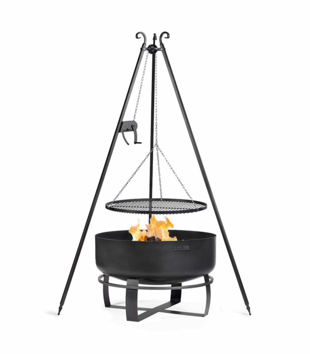Braséro viking xxl 80cm complet multifonction cookking pack-111562-3