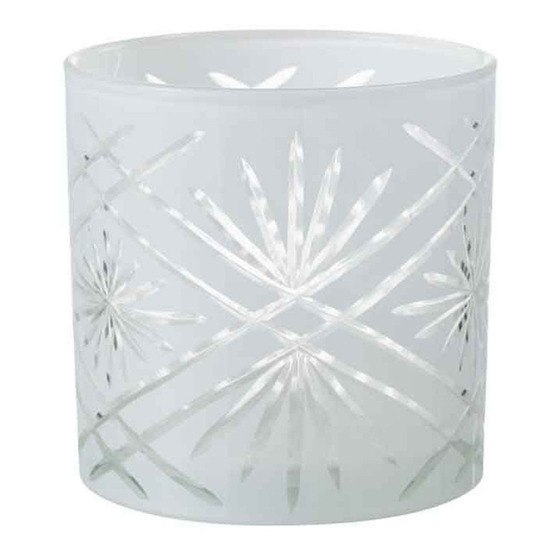 Photophore déco en verre