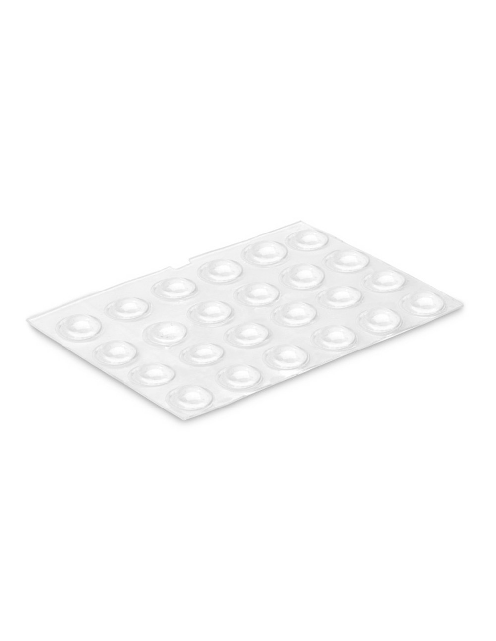 Tampons de protection adhésifs pour étagère ø8 x2,2 mm (blister 25 uni.) inofix