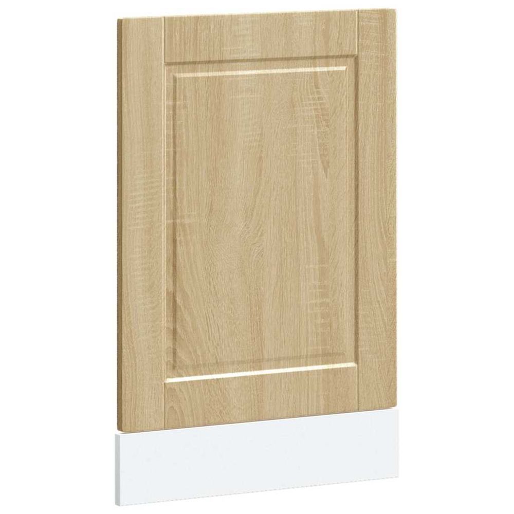 Panneau de lave-vaisselle porto chêne sonoma 45x1,5x57 cm