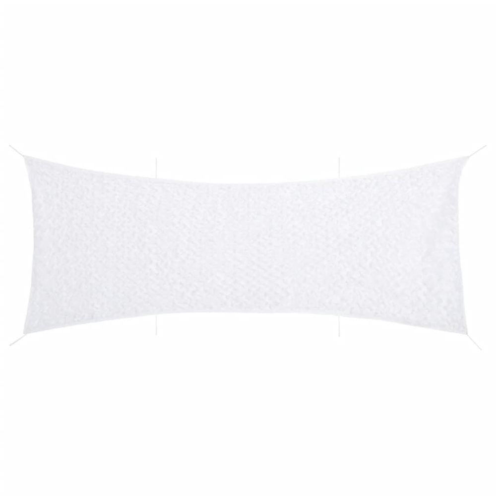 Filet de camouflage avec sac de rangement 721x294 cm blanc