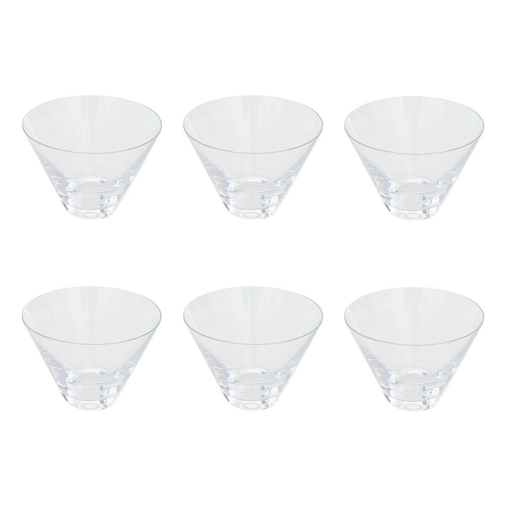 Lot de 6 coupelles coniques 