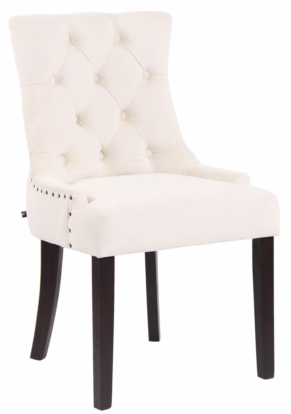 Chaise de salle à manger aberdeen en velours élégant et confortable