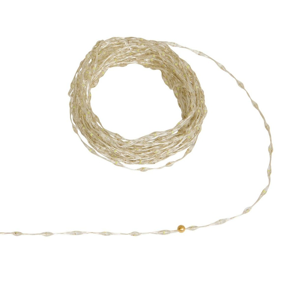 Guirlande cluster lumineuse extérieure solaire 480 led blanc froid l.7,2m