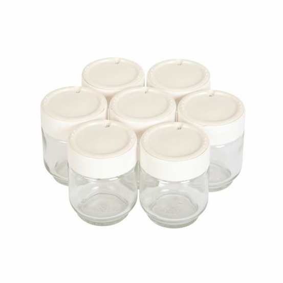 Yaourtières yogurta - 7 pots en verre