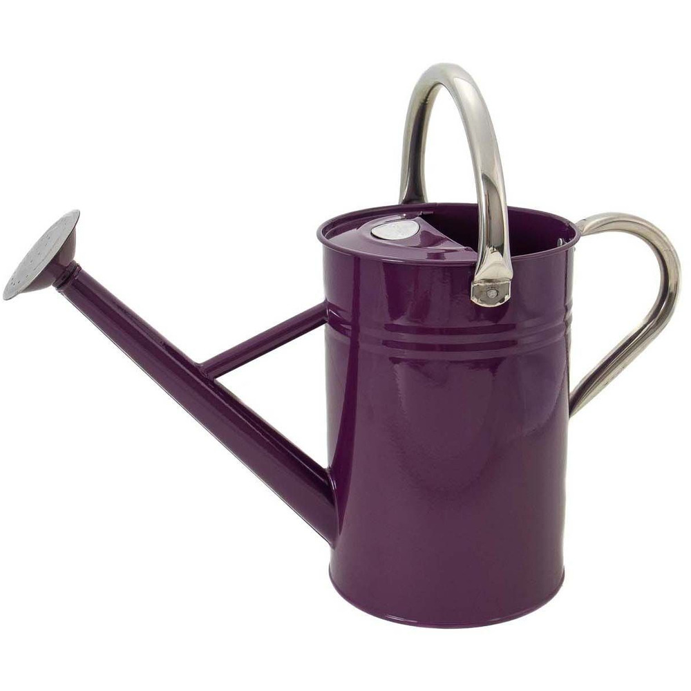 Arrosoir en acier galvanisé 4,5 litres violet