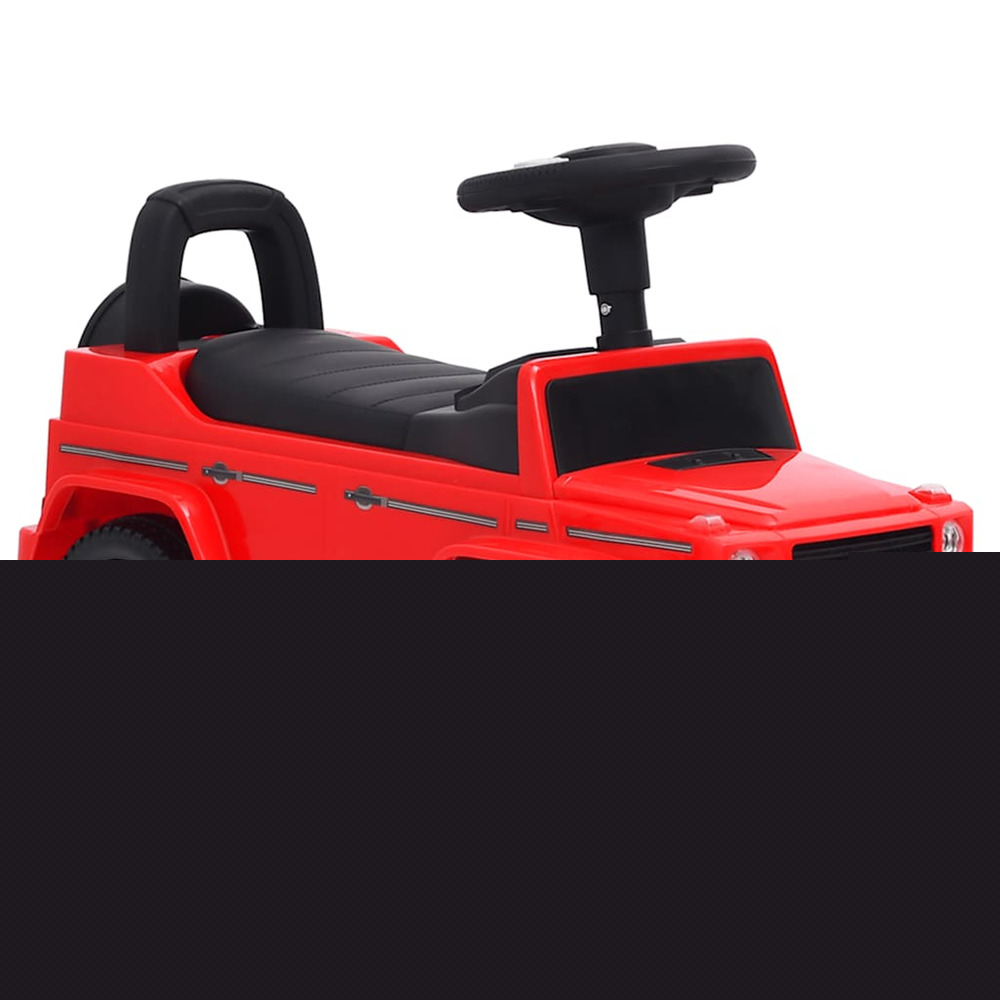 Voiture à pédales mercedes-benz g63 rouge