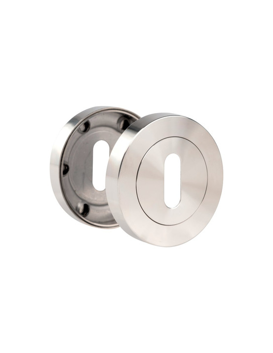 Rosace ronde inox cle l
