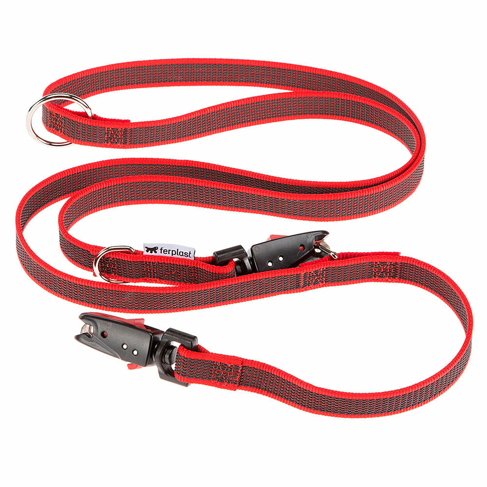 Laisse chien chiens feplast daytona gummy matic ga dressage prise ferme