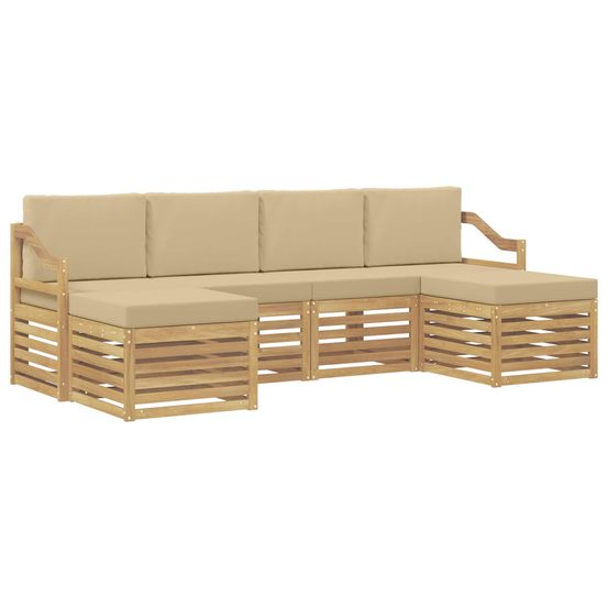 Ensemble de canapés d'extérieur 6 pc