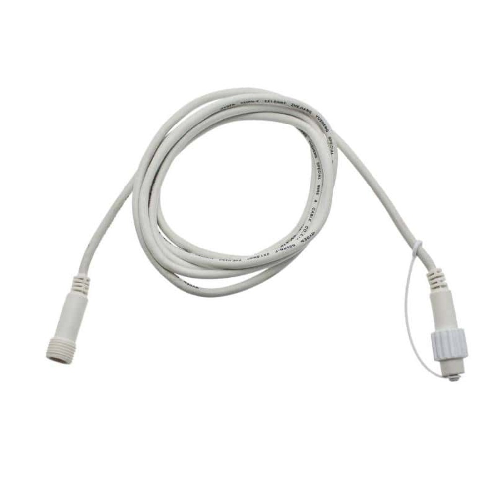 Câble rallonge 10m blanc 230v pour guirlande 230v ip67 professionnelle lotti