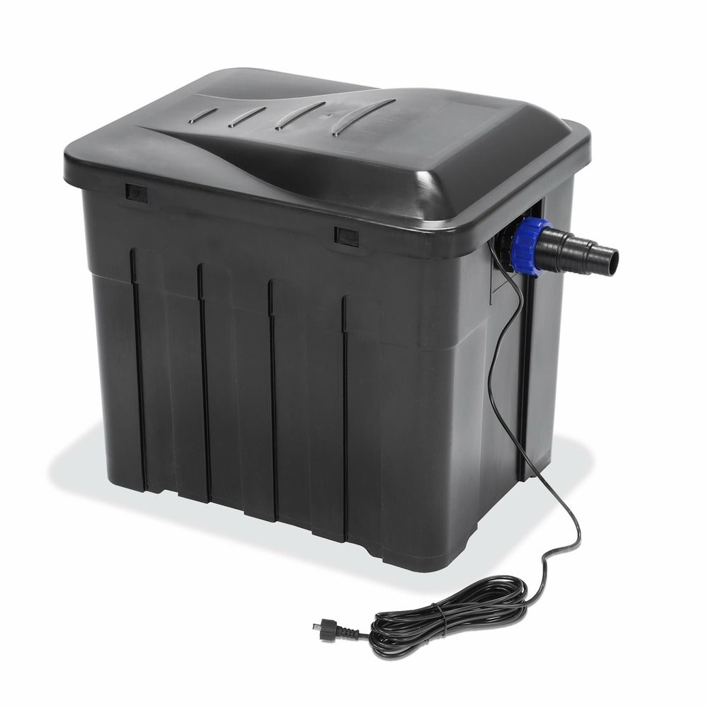 Filtre a flux continu avec clarificateur uv