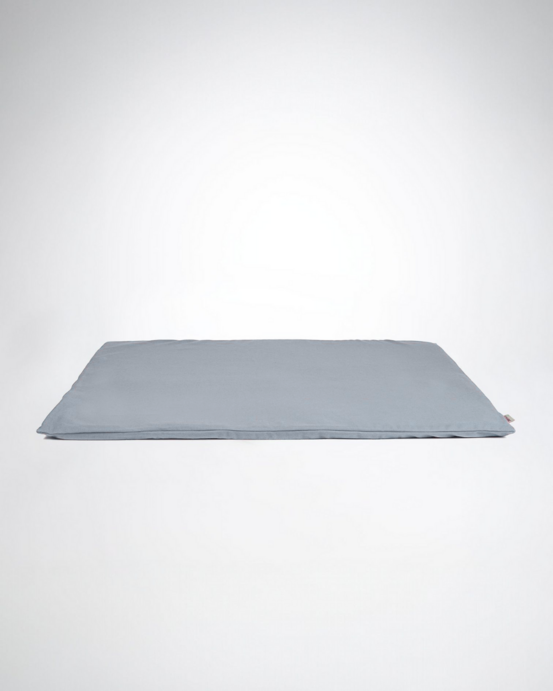 Tapis pattadou grison l : 100 x 81 cm