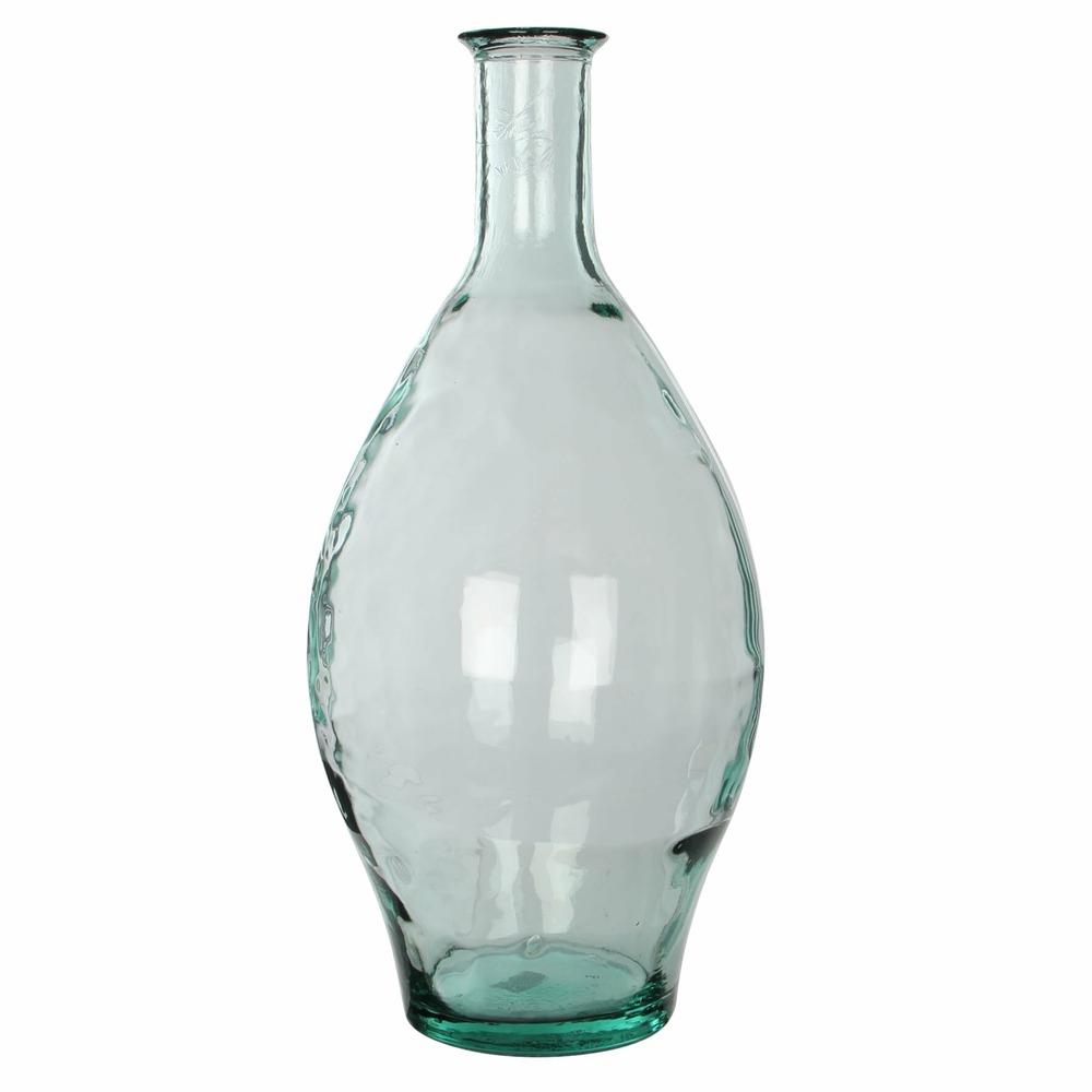 Mica decorations - vase bouteille en verre recyclé h60