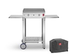 Plancha chef 55 lisse + chariot ouvert + housse planet