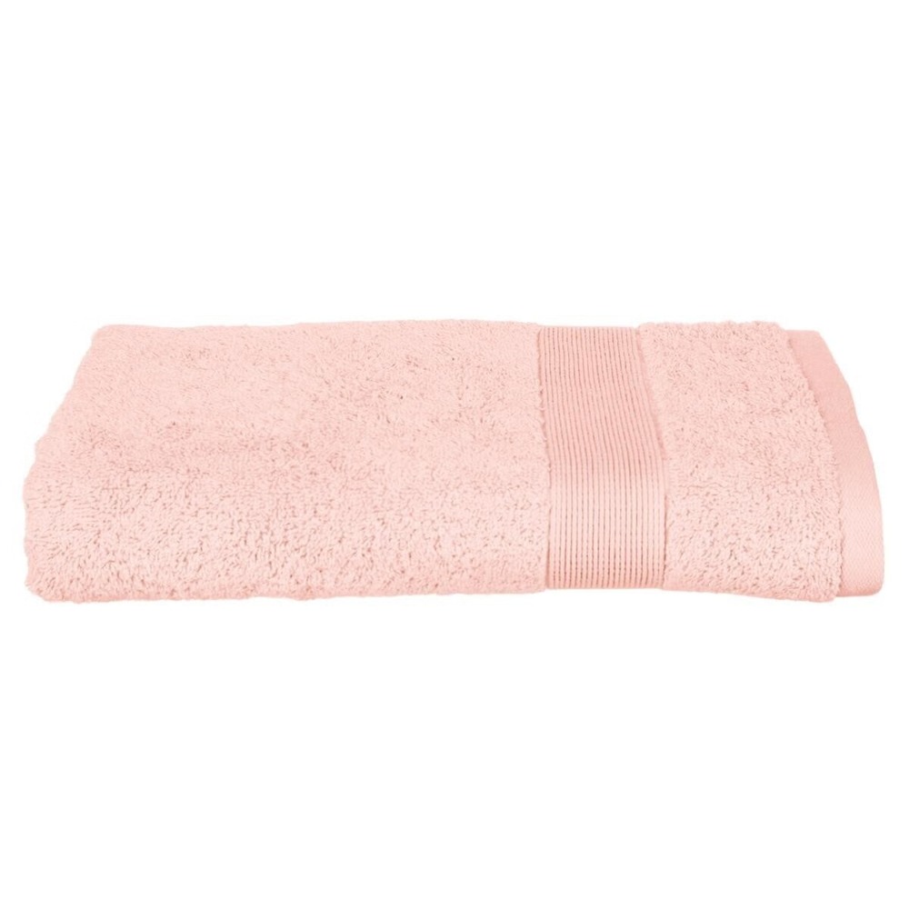 Serviette ou drap de douche 70 x 130 cm couleur moderne rose